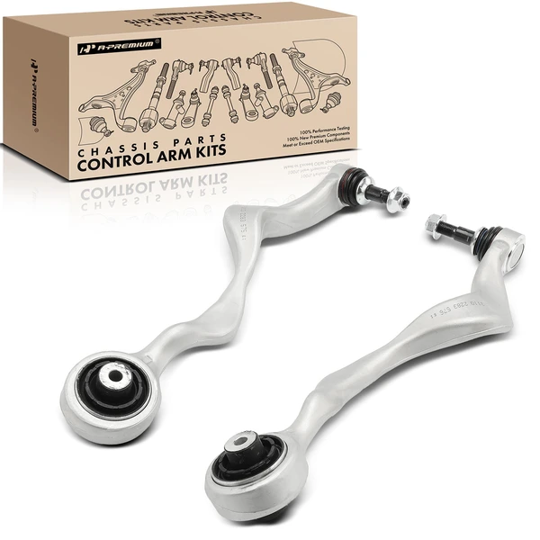 2011 BMW 1 Series M 2-Pc Control Arm and Ball Joint Kit, Front Lower Rearward with Ball Joint A-Premium APCA6473
