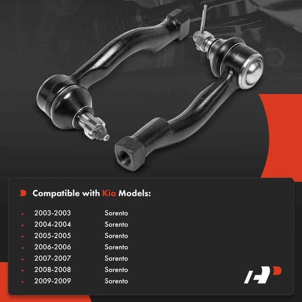 Tie Rod End Front Driver & Passenger Outer A-Premium APCA9218