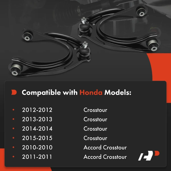 2-Pc Control Arm and Ball Joint Kit, Front Upper with Ball Joint A-Premium APCA6064