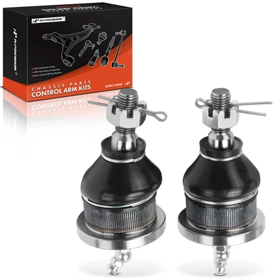2 Pcs Front Driver & Passenger Upper Ball Joint