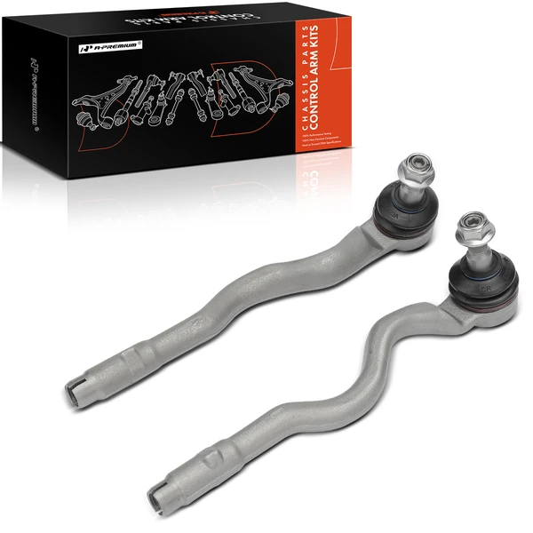 2 Pcs Outer Tie Rod End for BMW E46 E90 320i 323Ci 323i 328Ci 328i Z4