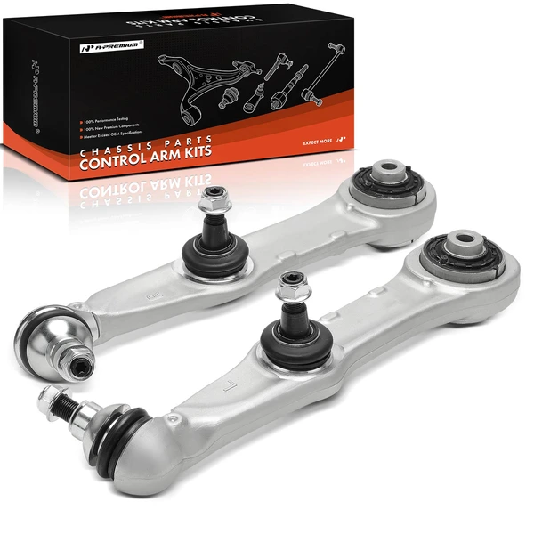 2-Pc Control Arm and Ball Joint Kit, Front Driver & Passenger Lower Rearward with Ball Joint A-Premium APCA8439