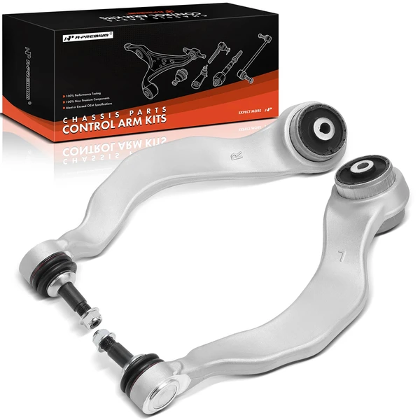 2020-2022 BMW 745e xDrive 2-Pc Control Arm, Front Driver & Passenger Lower Forward with Ball Joint A-Premium APCA8442