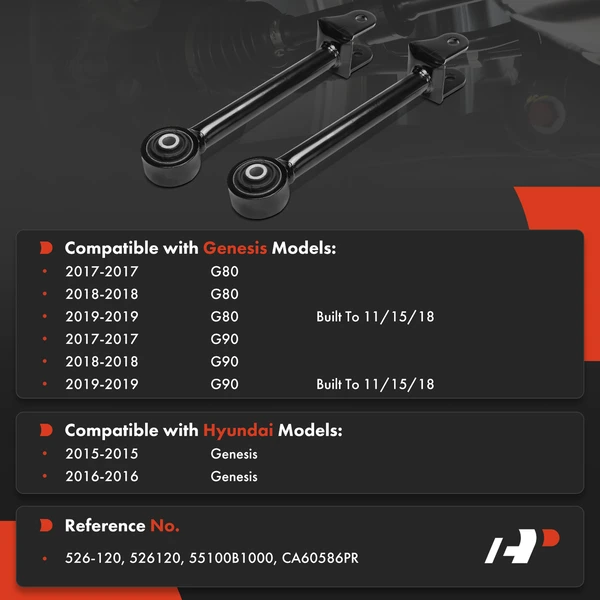 2-Pc Lateral Control Arm Kit, Rear Upper Forward A-Premium APCA8747