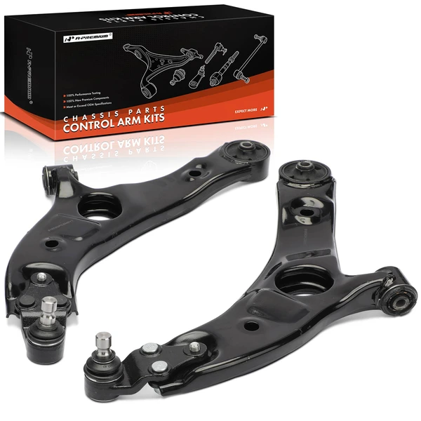 2-Pc Control Arm Kit, Front Driver & Passenger A-Premium APCA7552