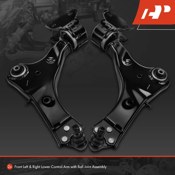 2-Pc Control Arm and Ball Joint Kit, Front Driver & Passenger Lower with Ball Joint A-Premium APCA6482