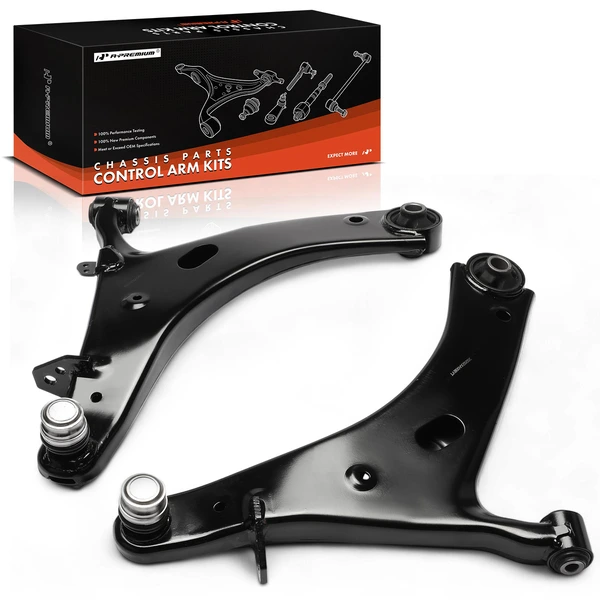 2008-2014 Subaru Tribeca Control Arm Ball Joint Assembly Front Driver & Passenger Lower A-Premium APCA9787