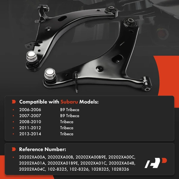 Control Arm Ball Joint Assembly Front Driver & Passenger Lower A-Premium APCA9787