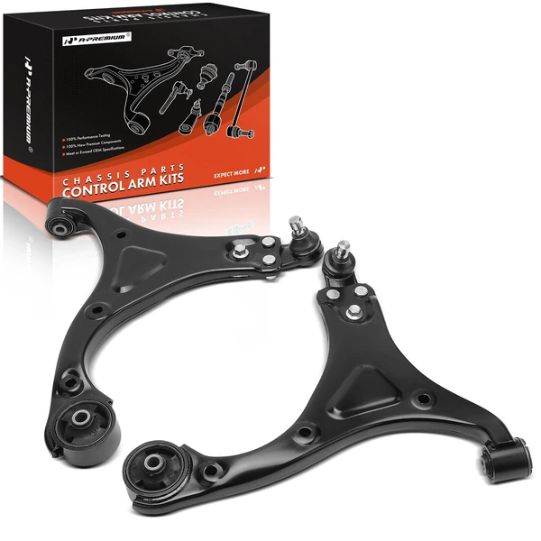 2-Pc Control Arm and Ball Joint Kit, Front Lower with Ball Joint A-Premium APCA8450