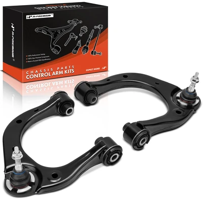 2 Pcs Front Upper Control Arm & Ball Joint Assembly