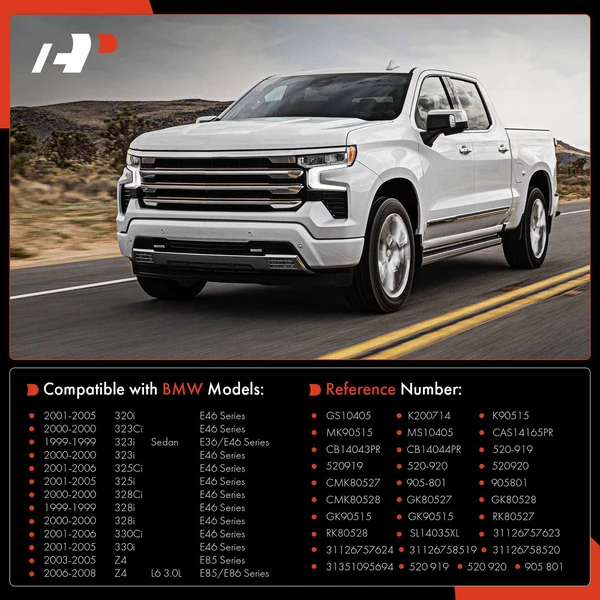 6 Control Arm with Ball Joint Sway Bar Link Front Side A-Premium APCA9868