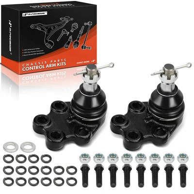 2 Pcs Front Lower Ball Joint