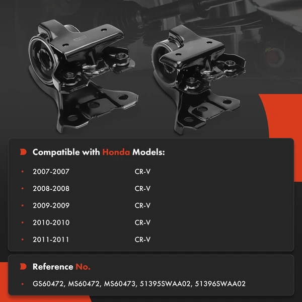 Control Arm Bushing Front Driver & Passenger Rearward A-Premium APCA9991