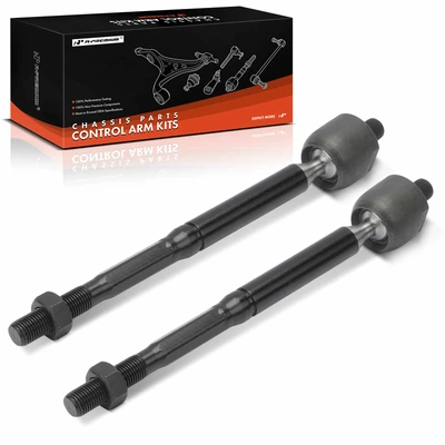 2 Pcs Front Inner Steering Tie Rod End