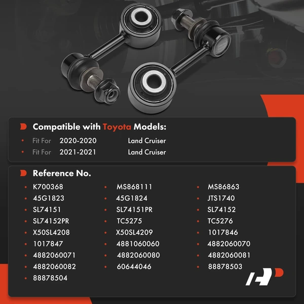 Sway Bar Link with Ball Joint Front Driver & Passenger A-Premium APCA9220