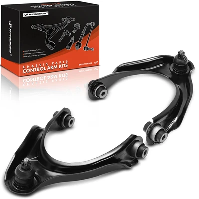 2 Pcs Front Upper Control Arm & Ball Joint Assembly