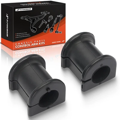 2 Pcs Front To Frame Rubber Sway Bar Bushing Kit
