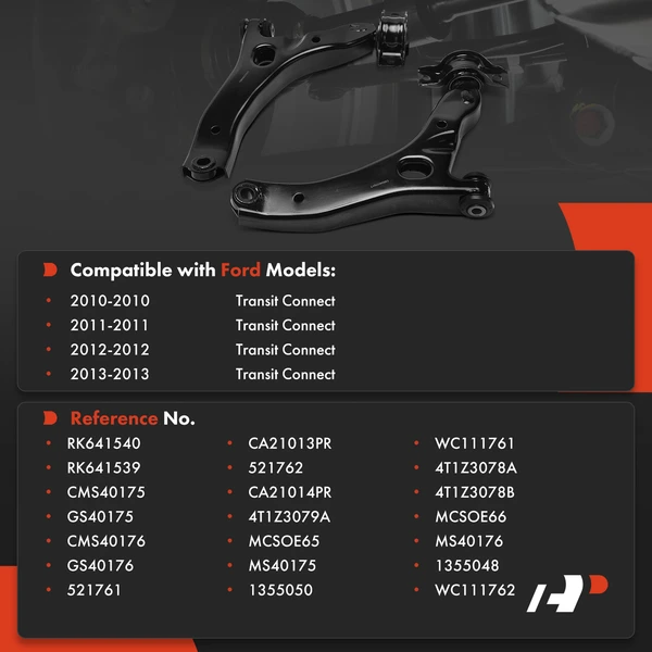 2-Pc Control Arm, Front Lower A-Premium APCA7867
