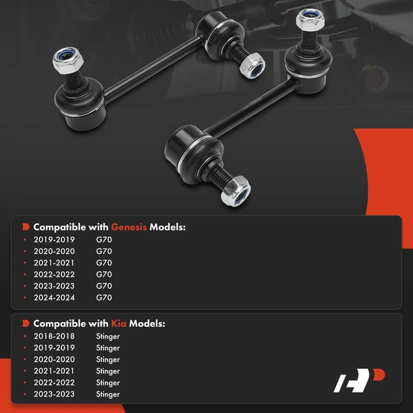 Sway Bar Link Rear Driver & Passenger A-Premium APCA7868