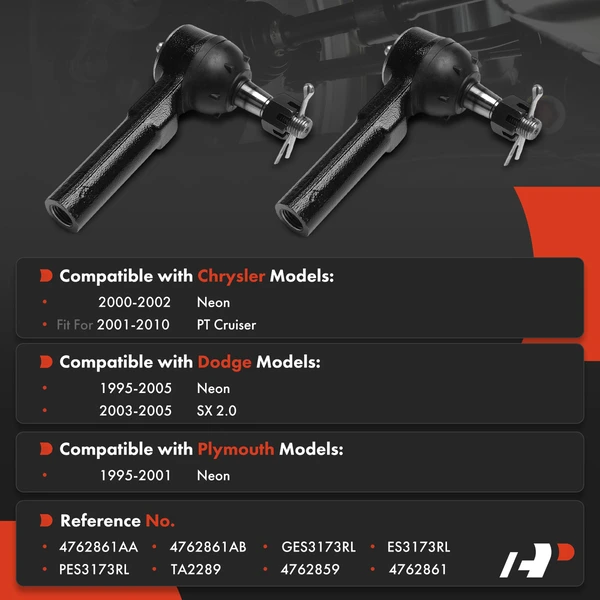 Tie Rod End Front Outer A-Premium APCA8793