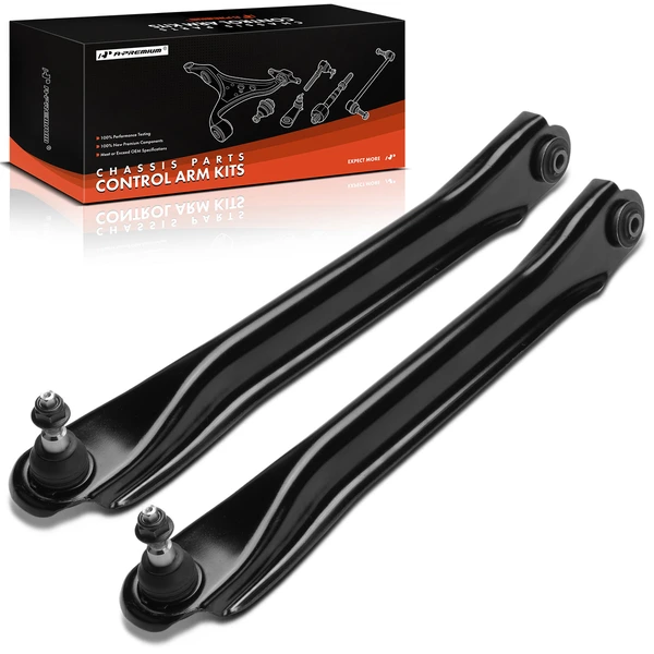 2-Pc Control Arm & Ball Joint Assembly, Rear Side with Ball Joint A-Premium APCA9233