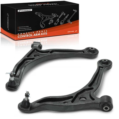 2 Pcs Front Lower Control Arm & Ball Joint Assembly