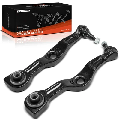 2 Pcs Front Lower Rearward Control Arm with Ball Joint