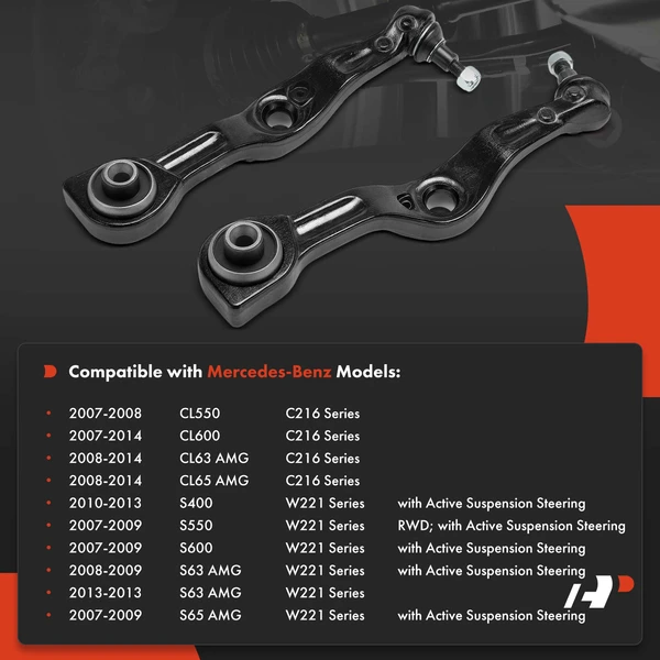 Control Arm Front Driver & Passenger Lower Rearward A-Premium APCA7955