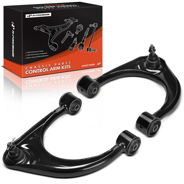 2-Pc Control Arm & Ball Joint, Front Driver & Passenger Upper with Ball Joint A-Premium APCA8777