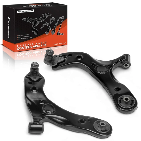 2-Pc Control Arm & Ball Joint, Front Driver & Passenger Lower with Ball Joint A-Premium APCA8784