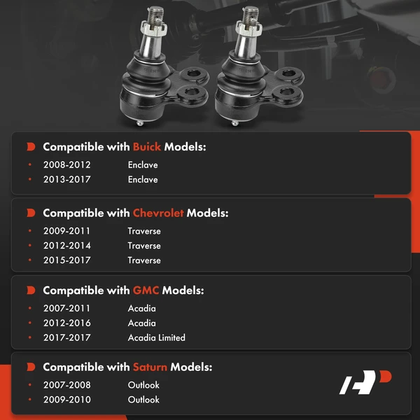 Ball Joint Front Lower A-Premium APCA7870