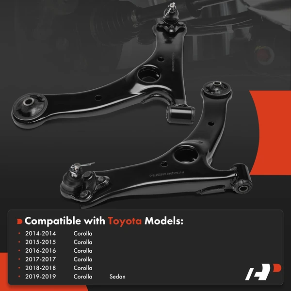 Control Arm and Ball Joint Kit Front Driver & Passenger Lower A-Premium APCA8789