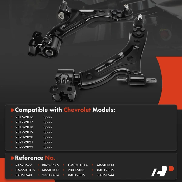 Control Arm and Ball Joint Kit Front Lower A-Premium APCA8792