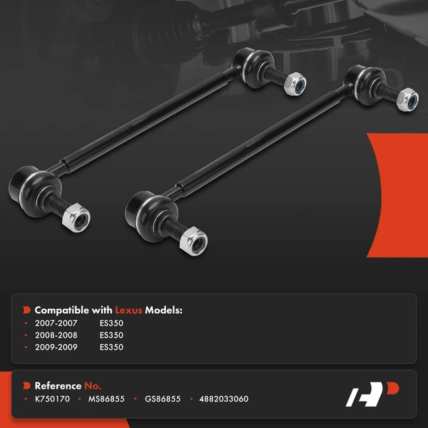 Sway Bar Link Front Driver & Passenger A-Premium APCA7872