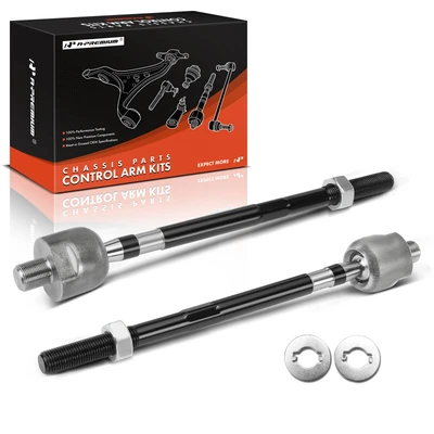 2 Pcs Front Inner Tie Rod Ends