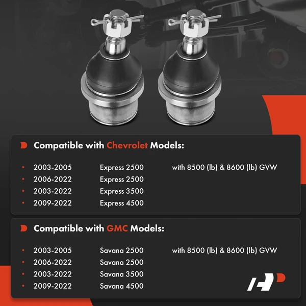 Suspension Ball Joint Front Lower A-Premium APCA7877
