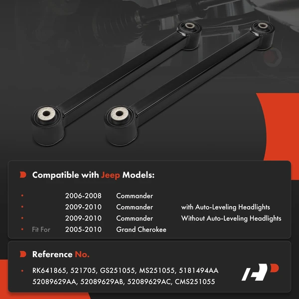 2-Pc Suspension Control Arm A-Premium APCA8802