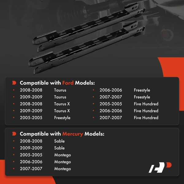 2-Pc Lateral Arm, Rear Rearward A-Premium APCA8818