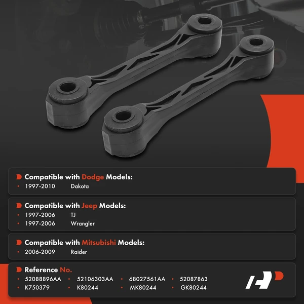 Sway Bar Link Rear Side A-Premium APCA7880