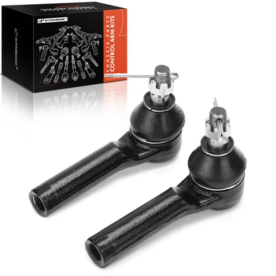 2 Pcs Front Outer Tie Rod End
