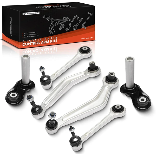 6 Suspension Control Arm Ball Joint Assembly Rear Side A-Premium APCA9872