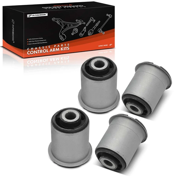 4-Pc Control Arm Bushing, Front Lower Rearward A-Premium APCA7467