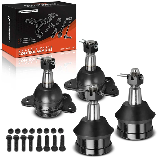 1993-2000 Chevrolet C3500 Ball Joint Kit Front Upper & Lower A-Premium APCA9241
