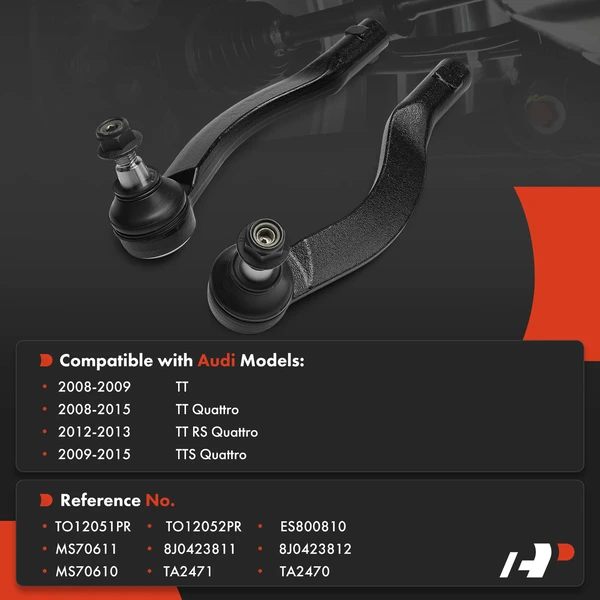 Tie Rod End Front Outer A-Premium APCA8832