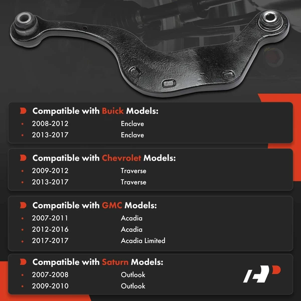 4 Suspension Control Arm Bushing Kit Front Upper A-Premium APCA7470