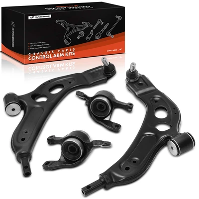 4 Pcs Front Lower Control Arm & Ball Joint Kit