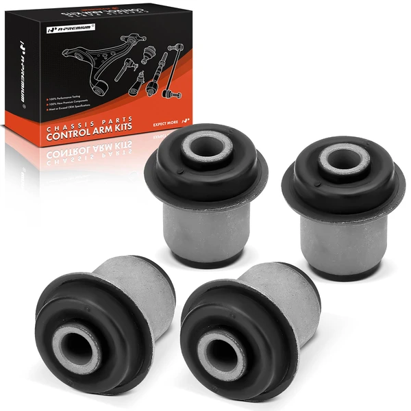 4-Pc Control Arm Bushing, Front Upper A-Premium APCA7474