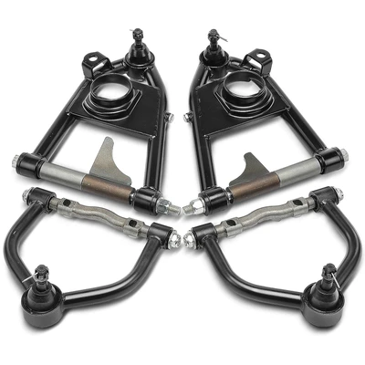 1974-1978 Ford Pinto 4pc Tubular Control Arm and Ball Joint Kit, Front Lower & Upper with Ball Joint A-Premium APCA5527