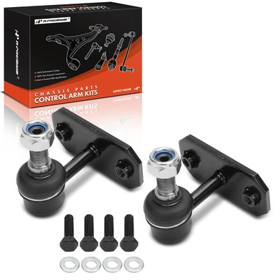 2 Pcs Front Driver & Passenger Sway Bar Link