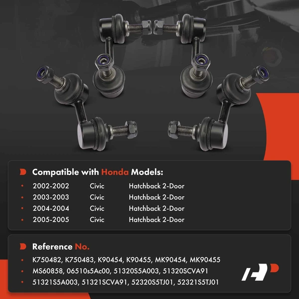 Sway Bar Link Kit Front & Rear A-Premium APCA9243